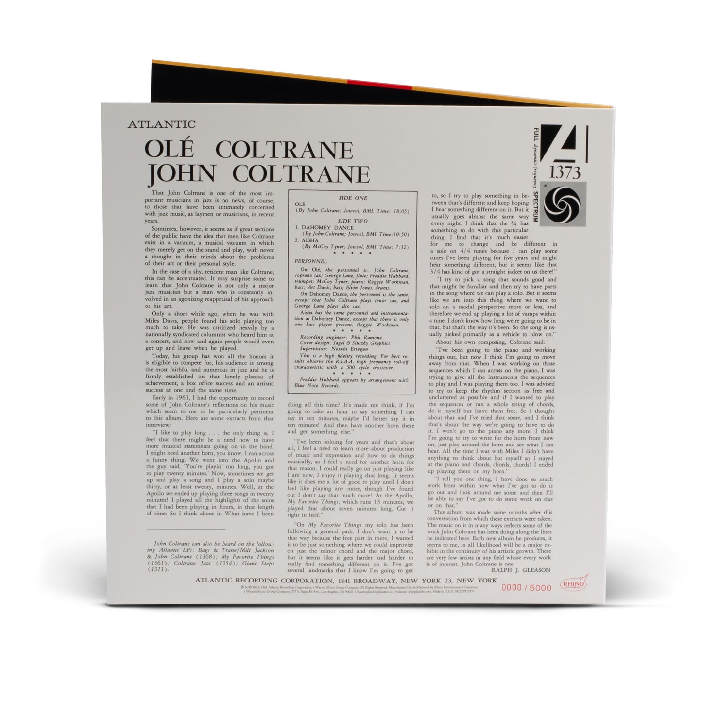 Olé Coltrane (Rhino High Fidelity)