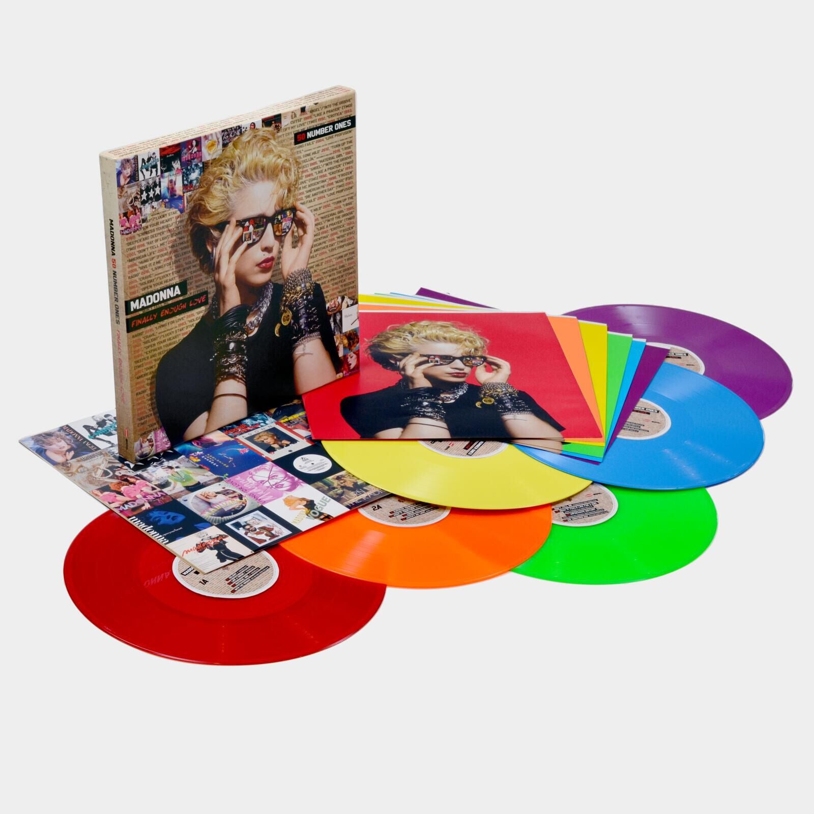 Finally Enough Love: Fifty Number Ones – Rainbow Edition – Rhino