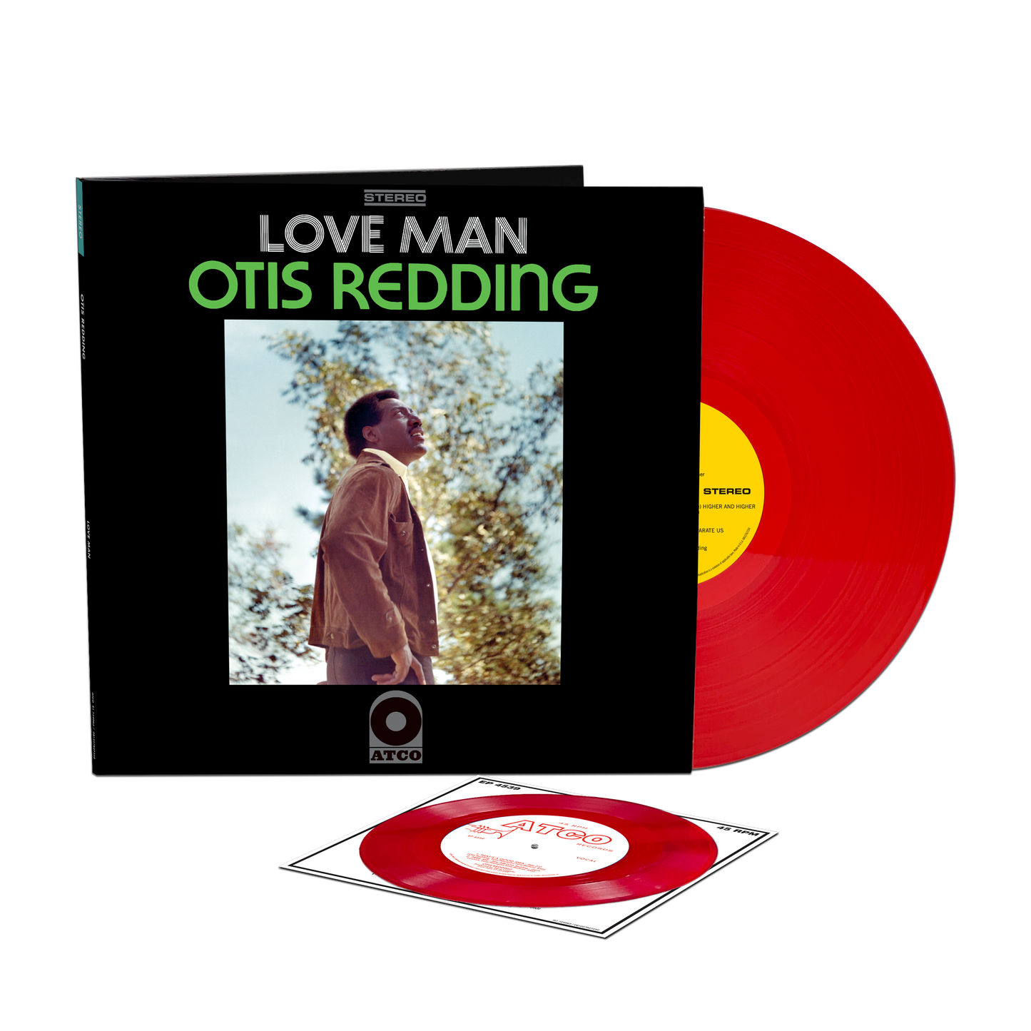 Love Man + Promo EP [Mono] 7"  (Rhino Red Vinyl)