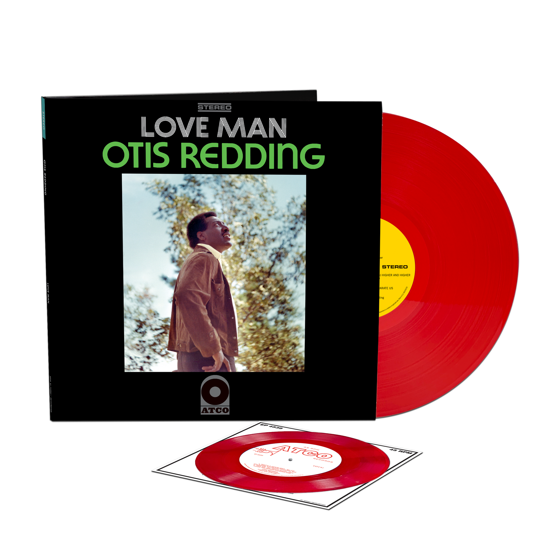 Love Man + Promo EP [Mono] 7"  (Rhino Red Vinyl)
