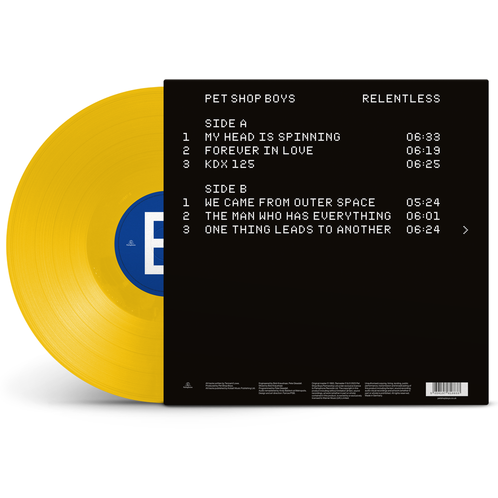 Relentless (1LP Exclusive Yellow Vinyl)