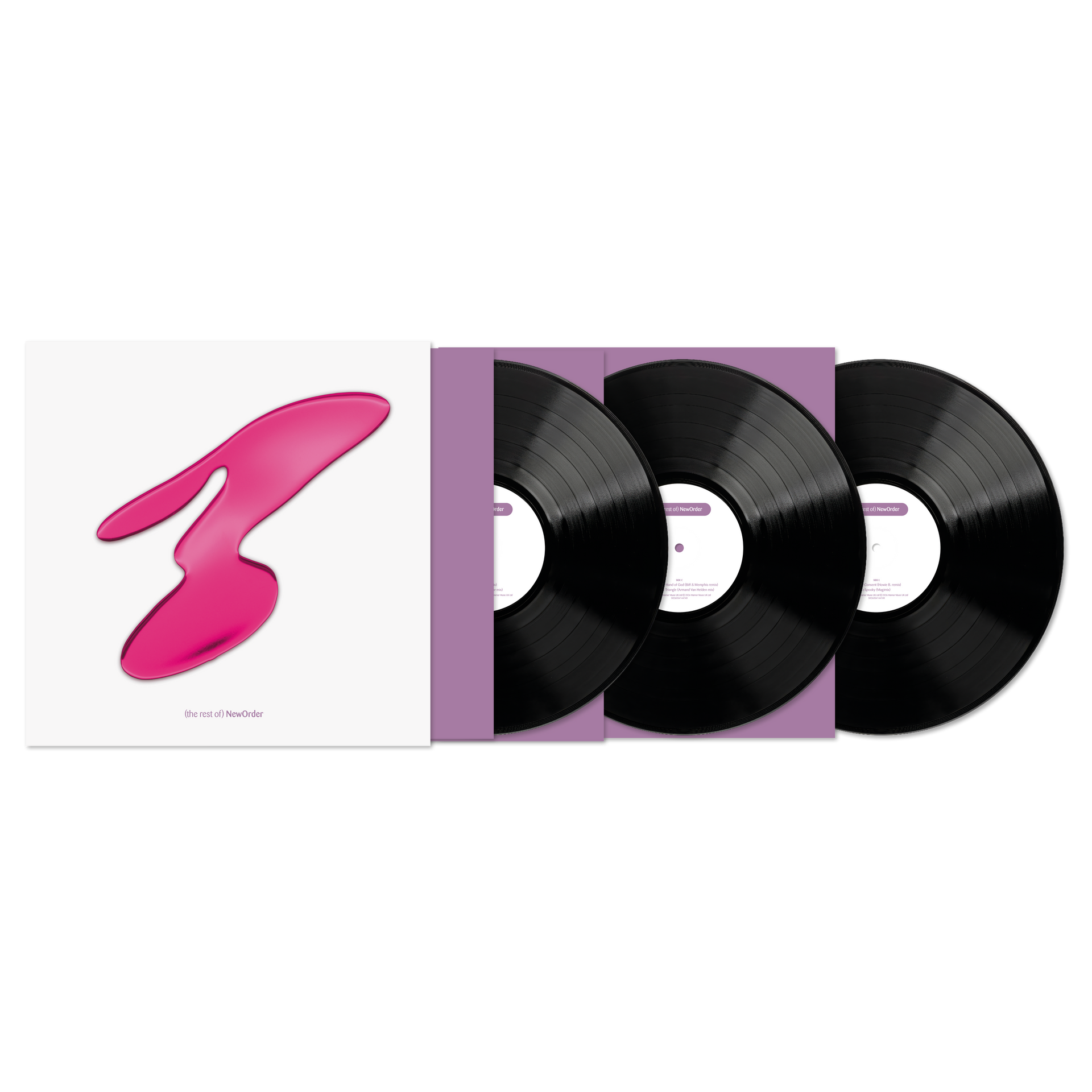 The Best Of New Order EUオリジナル LP レコード The Rest Of New Order (3LP Black Vinyl) – Rhino