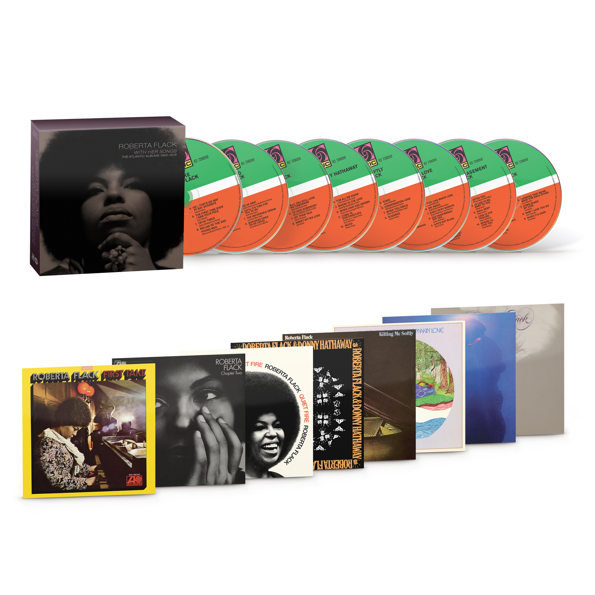 With Her Songs: The Atlantic Albums 1969 - 1978 (8CD) – Rhino