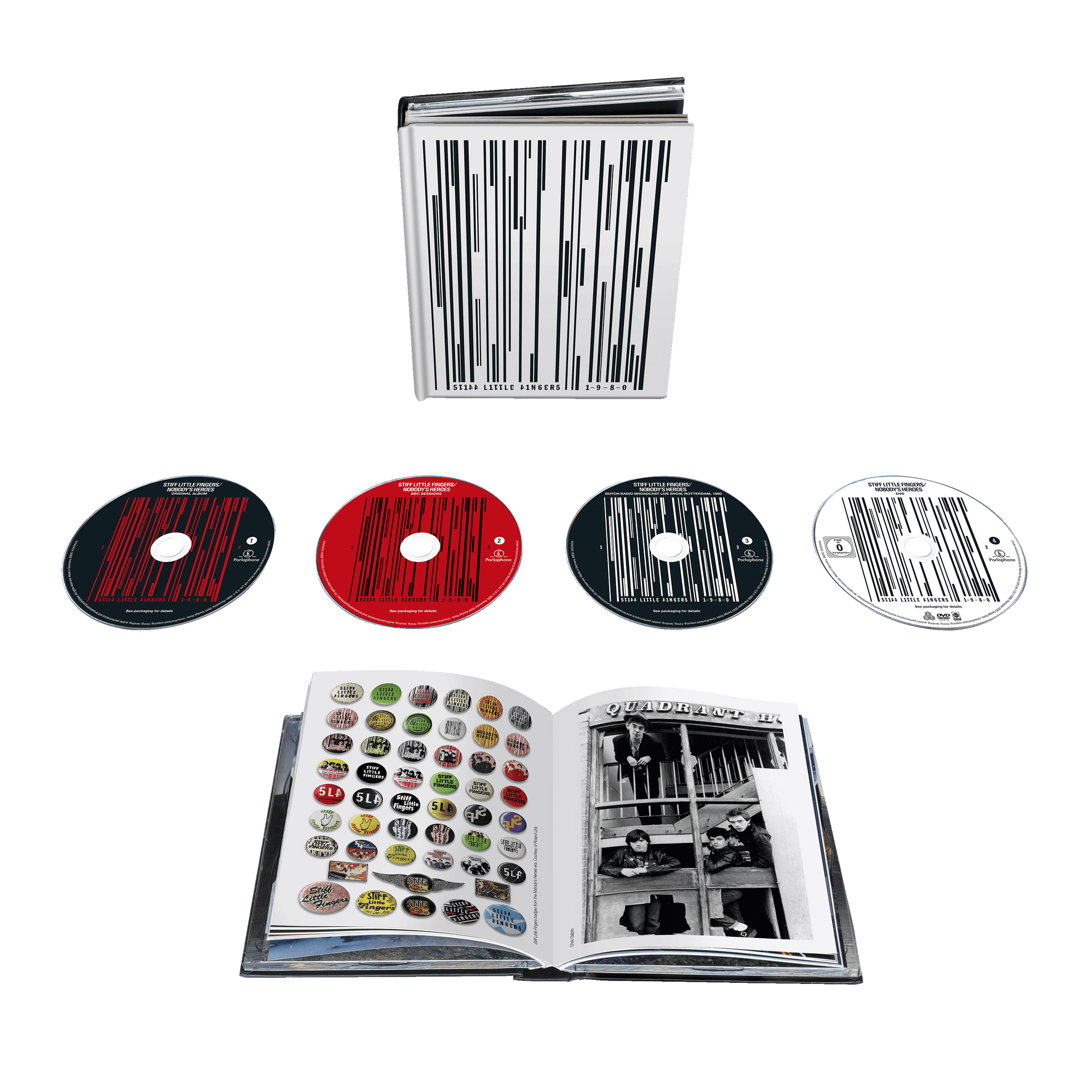 Nobody's Heroes Signed 3CD/1DVD Boxset – Rhino