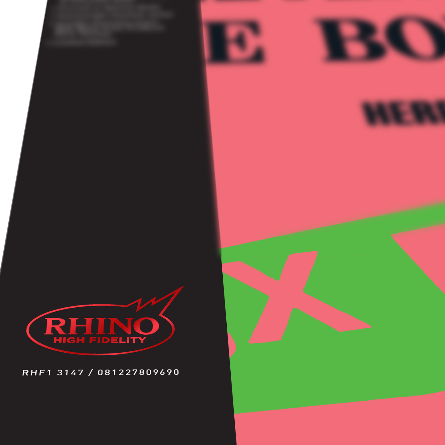 Never Mind The Bollocks, Here's The Sex Pistols (Rhino High Fidelity)(Unnumbered)