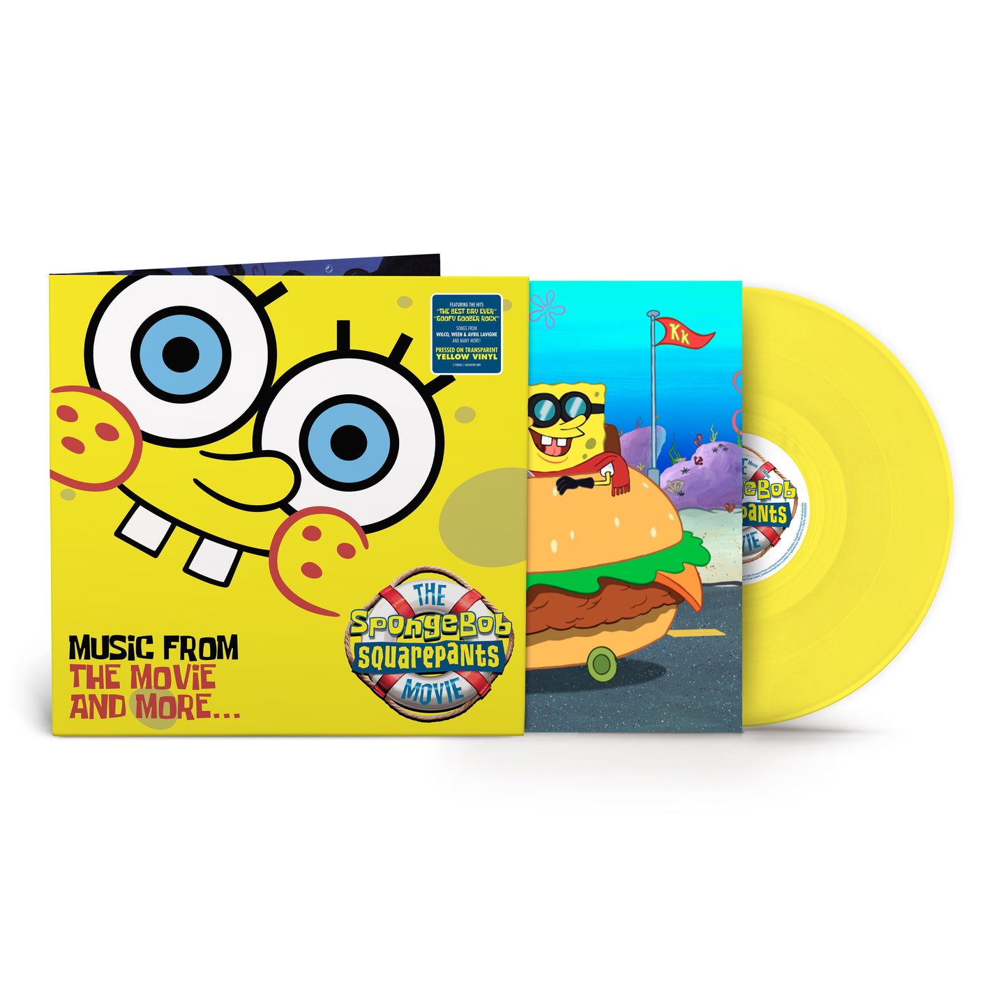 The SpongeBob SquarePants Movie-Music From The Movie and More (Color LP)