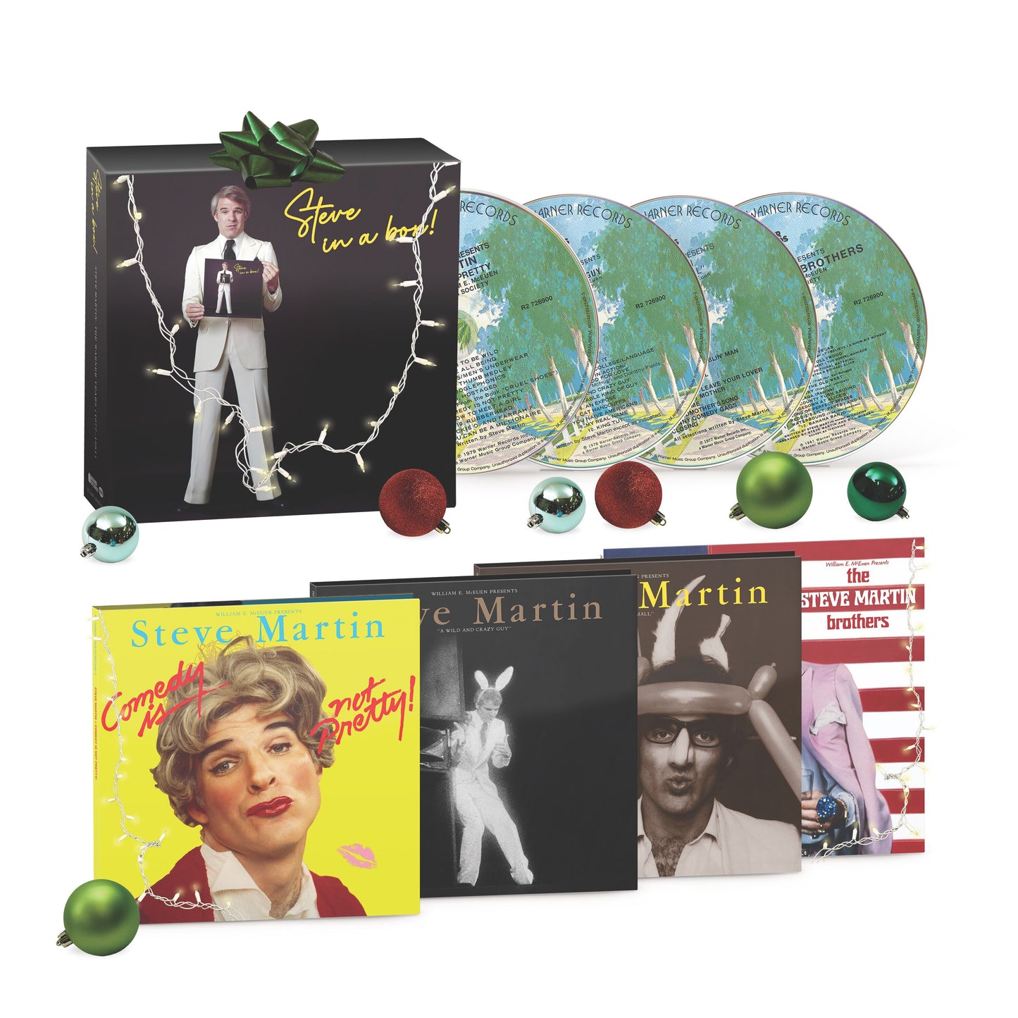 Steve In A Box: The Warner Years (1977-1981) (4CD)