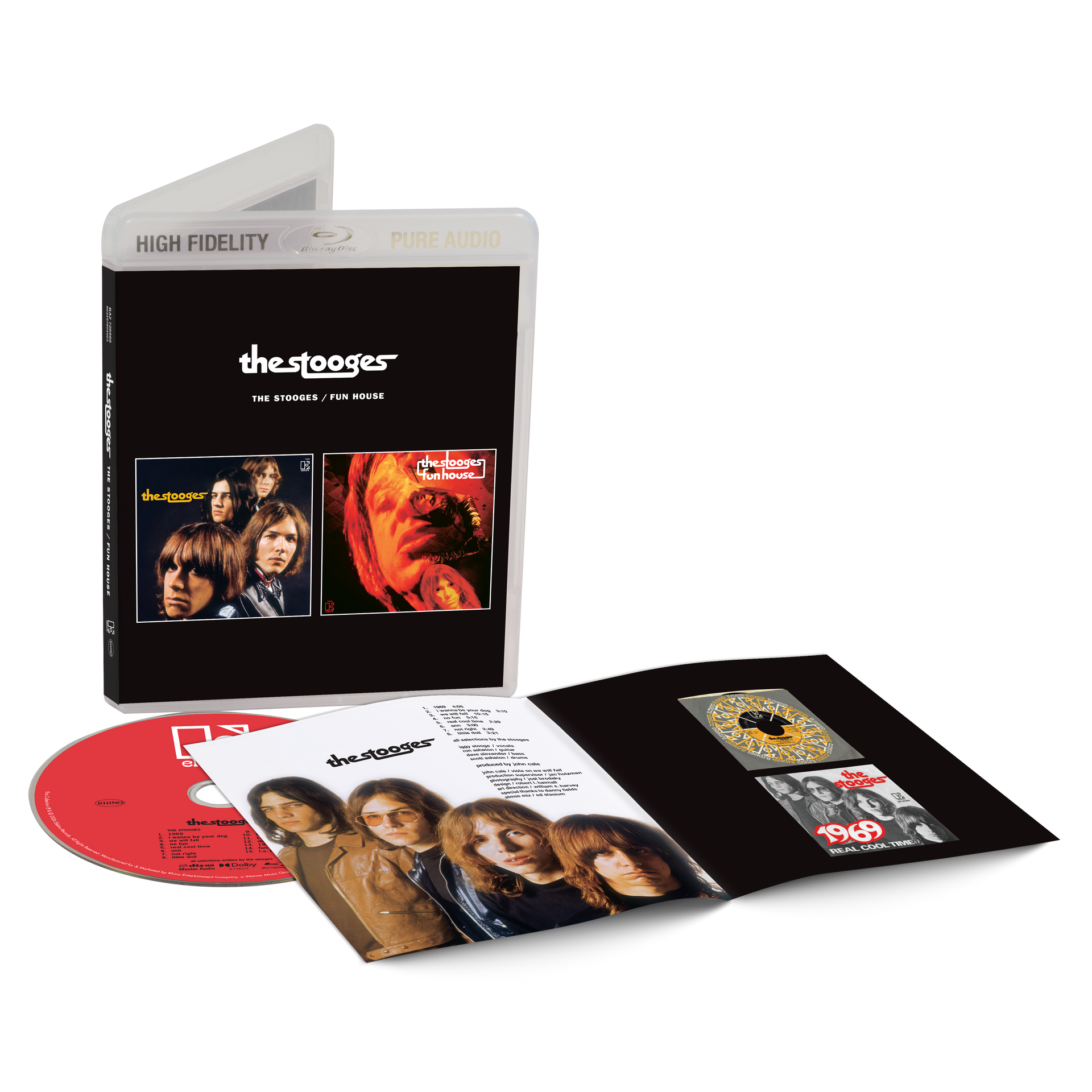 The Stooges/Fun House (Atmos)(Blu-ray) – Rhino