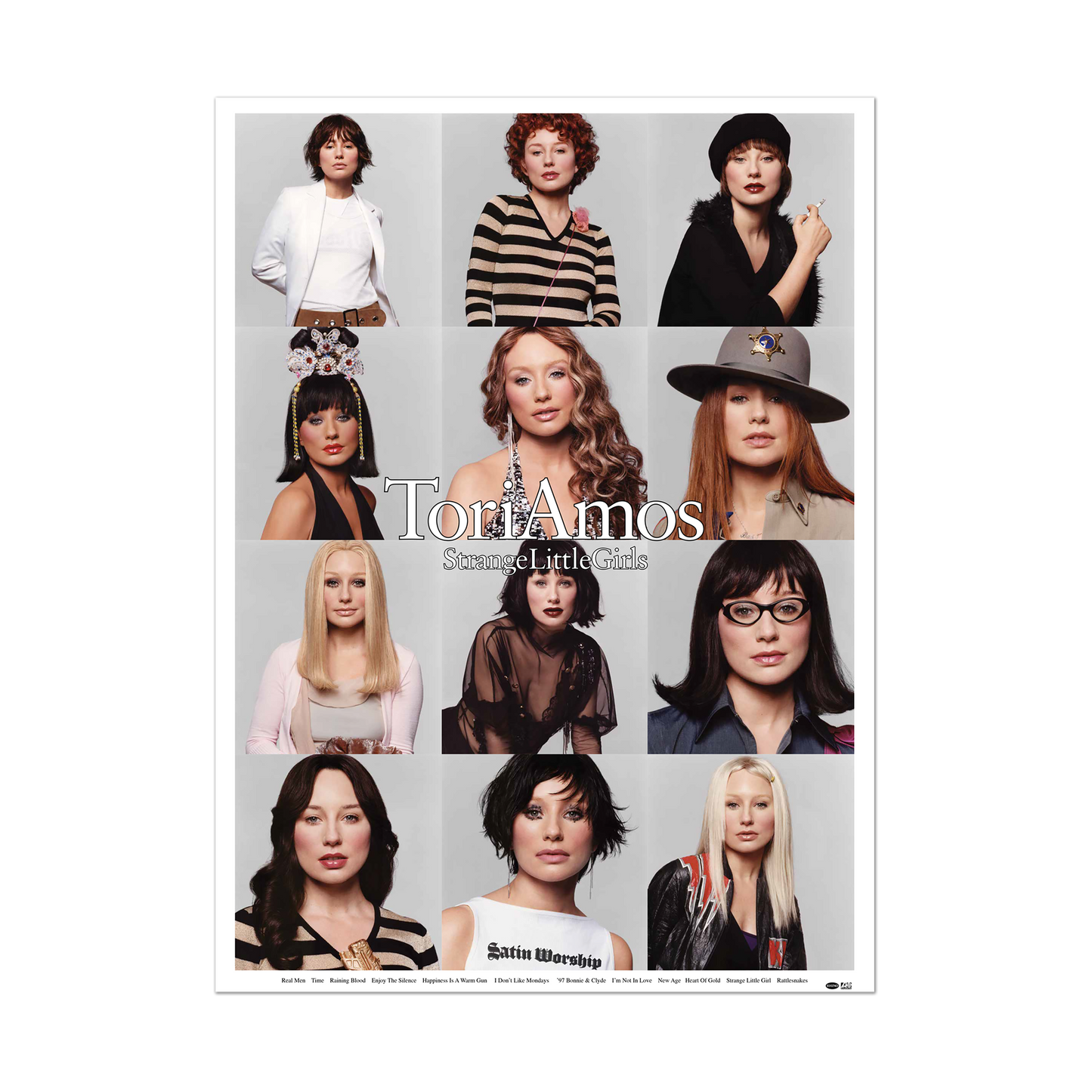 Strange Little Girls LP Bundle with Poster