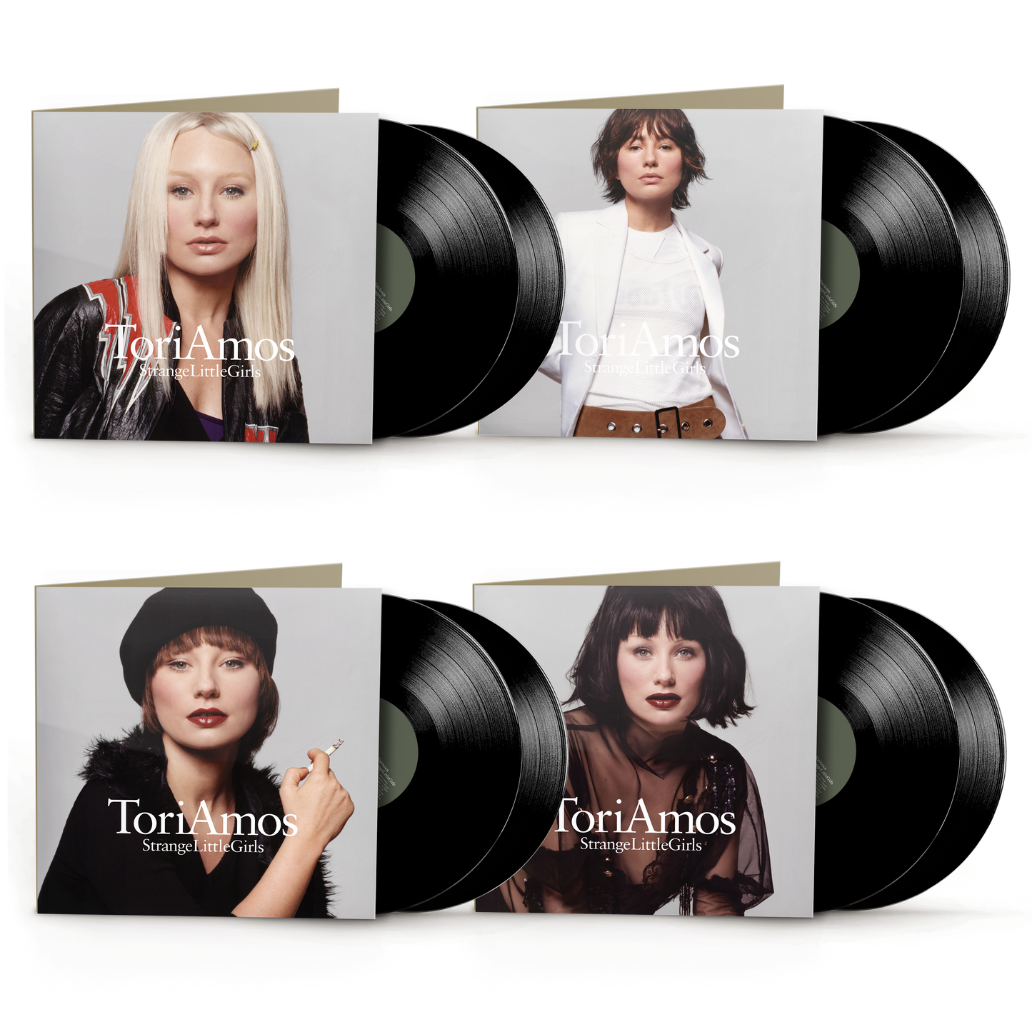 Strange Little Girls LP Bundle with Poster