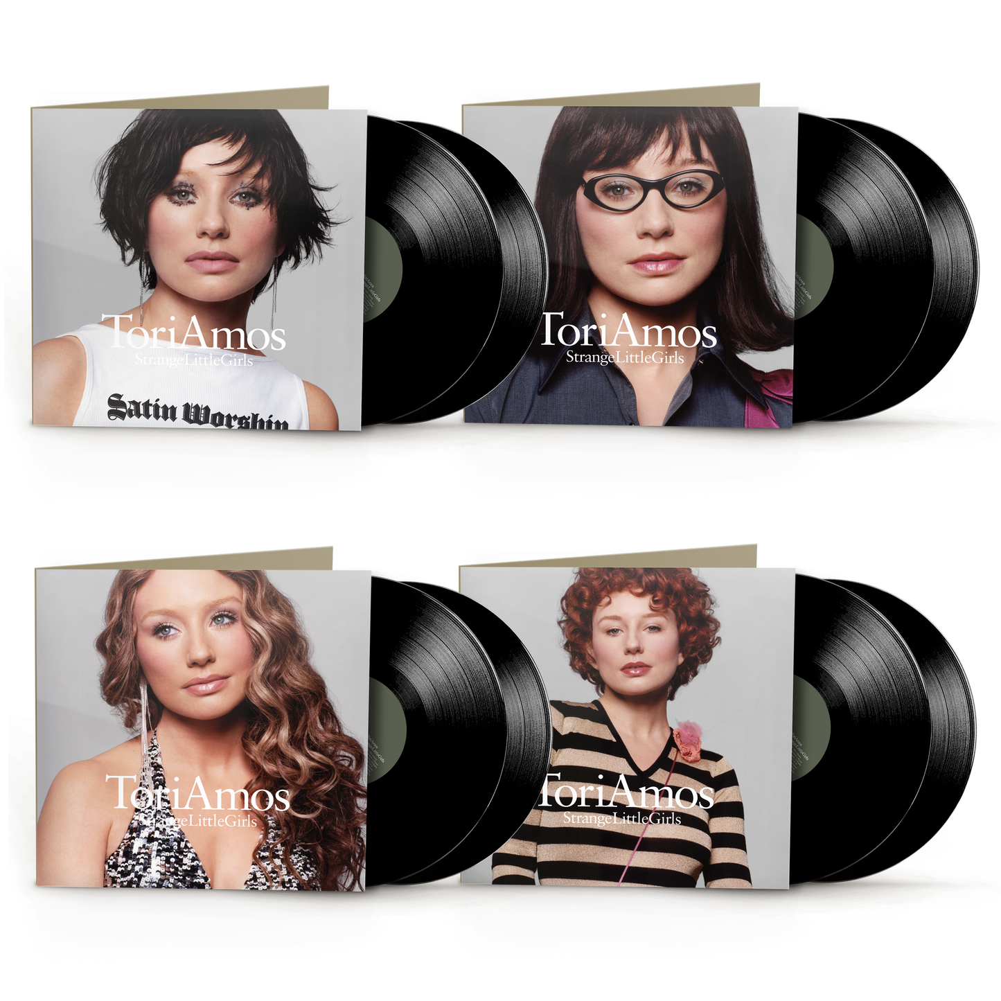 Strange Little Girls LP Bundle with Poster