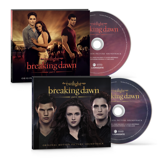 The Twilight Saga: Breaking Dawn Part 1 & 2 (CD Bundle)