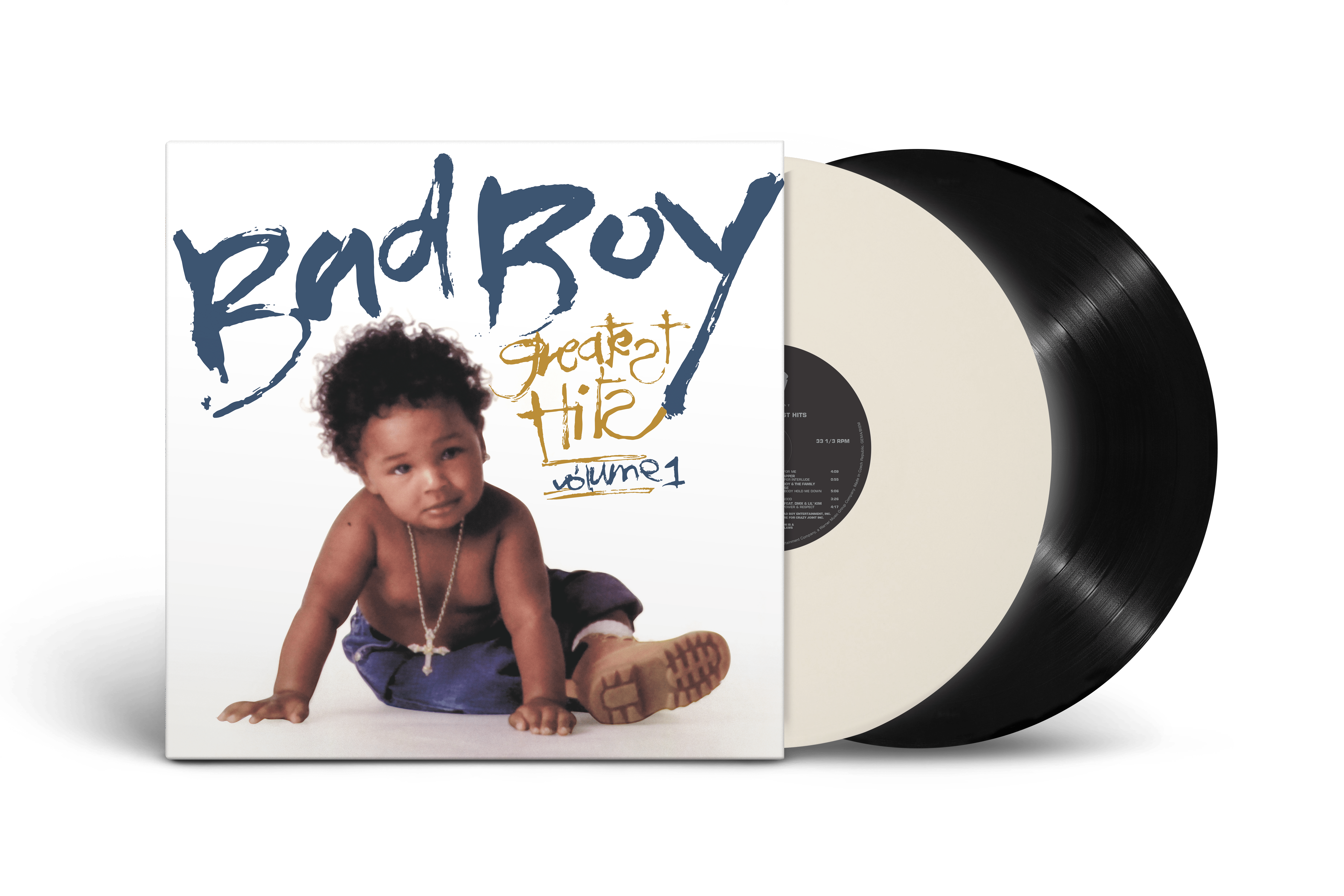 Bad Boy Greatest Hits, Vol. 1 (2LP, Black & White Vinyl) – Rhino
