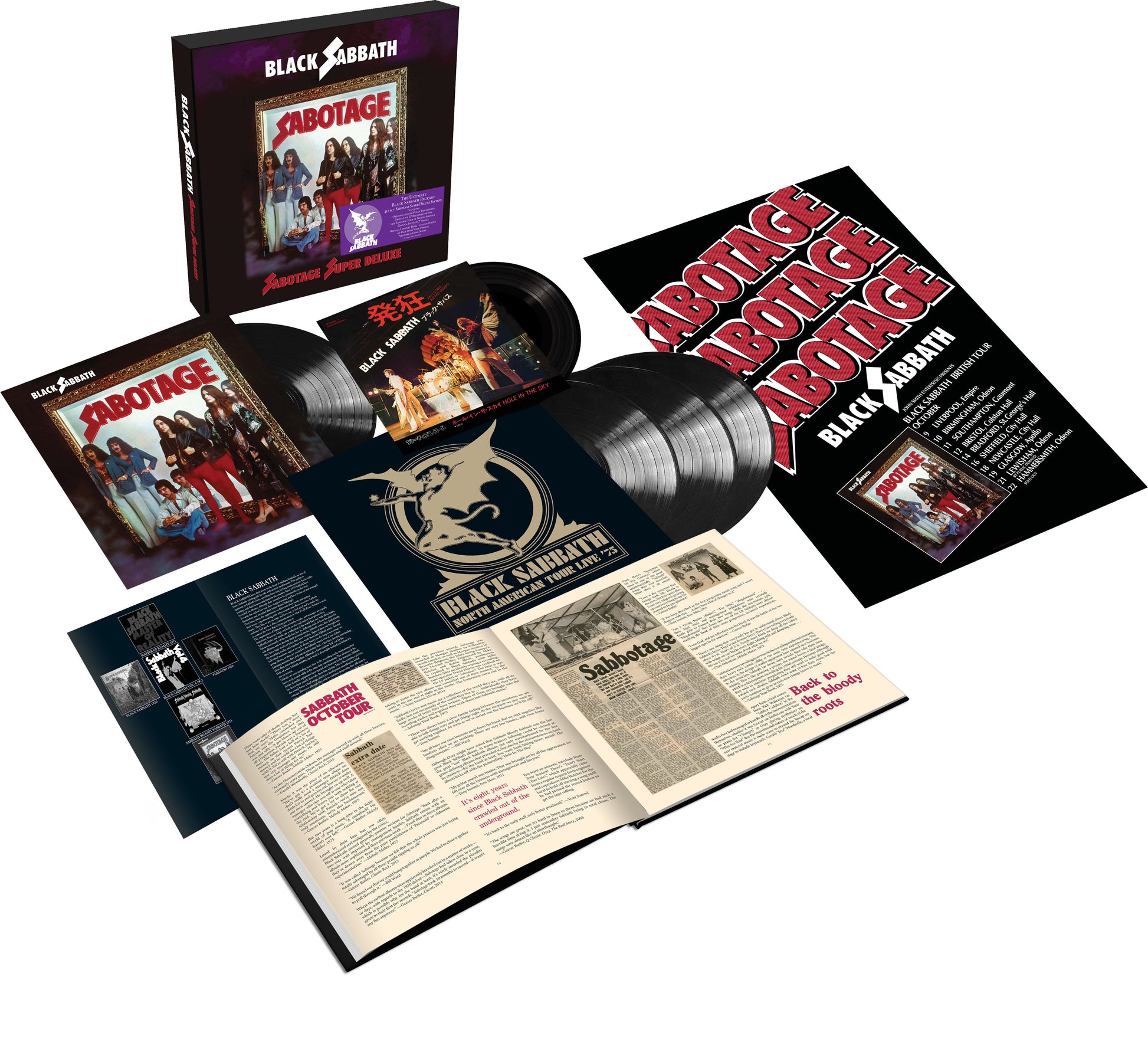 SABOTAGE: SUPER DELUXE EDITION (4LP + 7"")