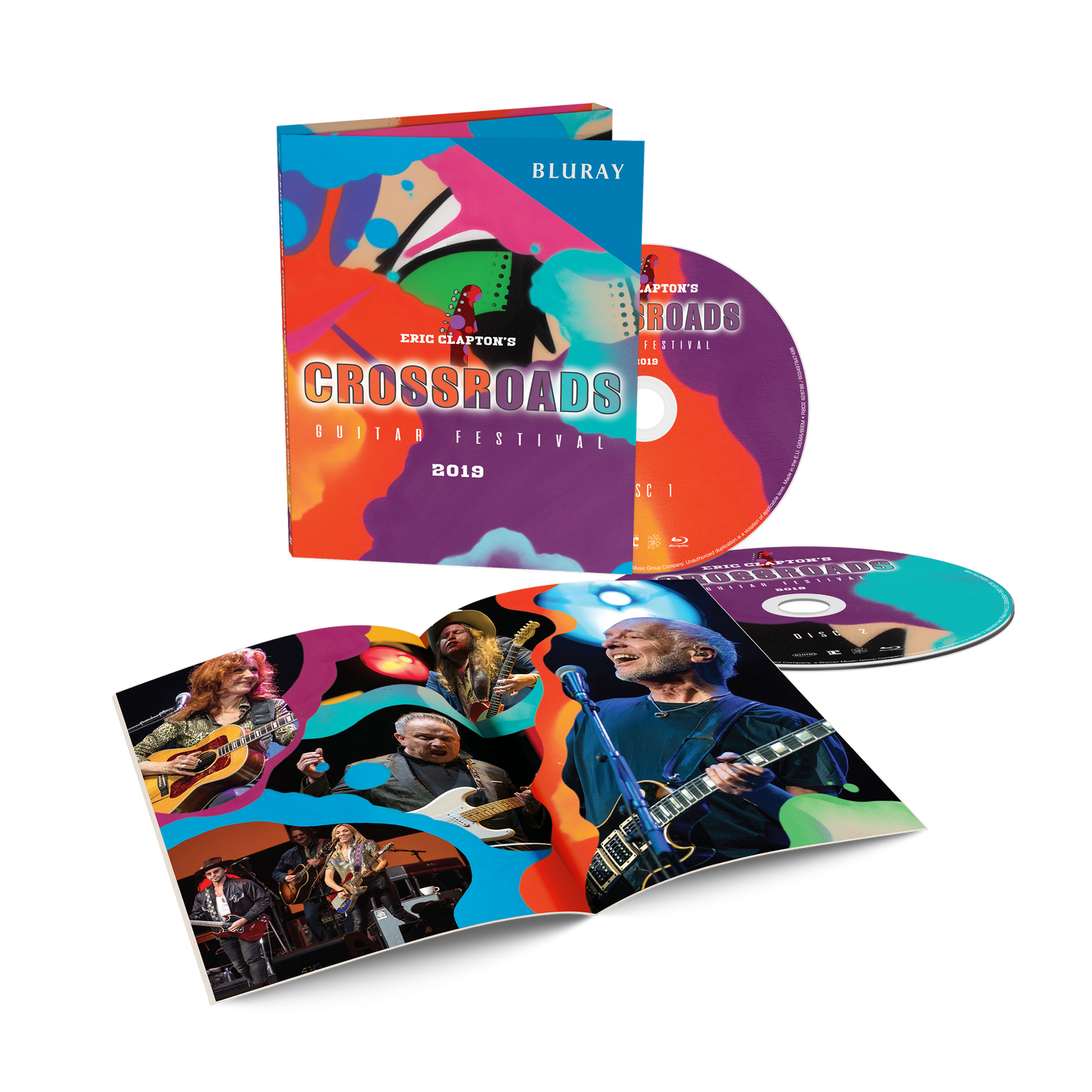 Eric Clapton’s Crossroads Guitar Festival 2019 2-Blu Ray