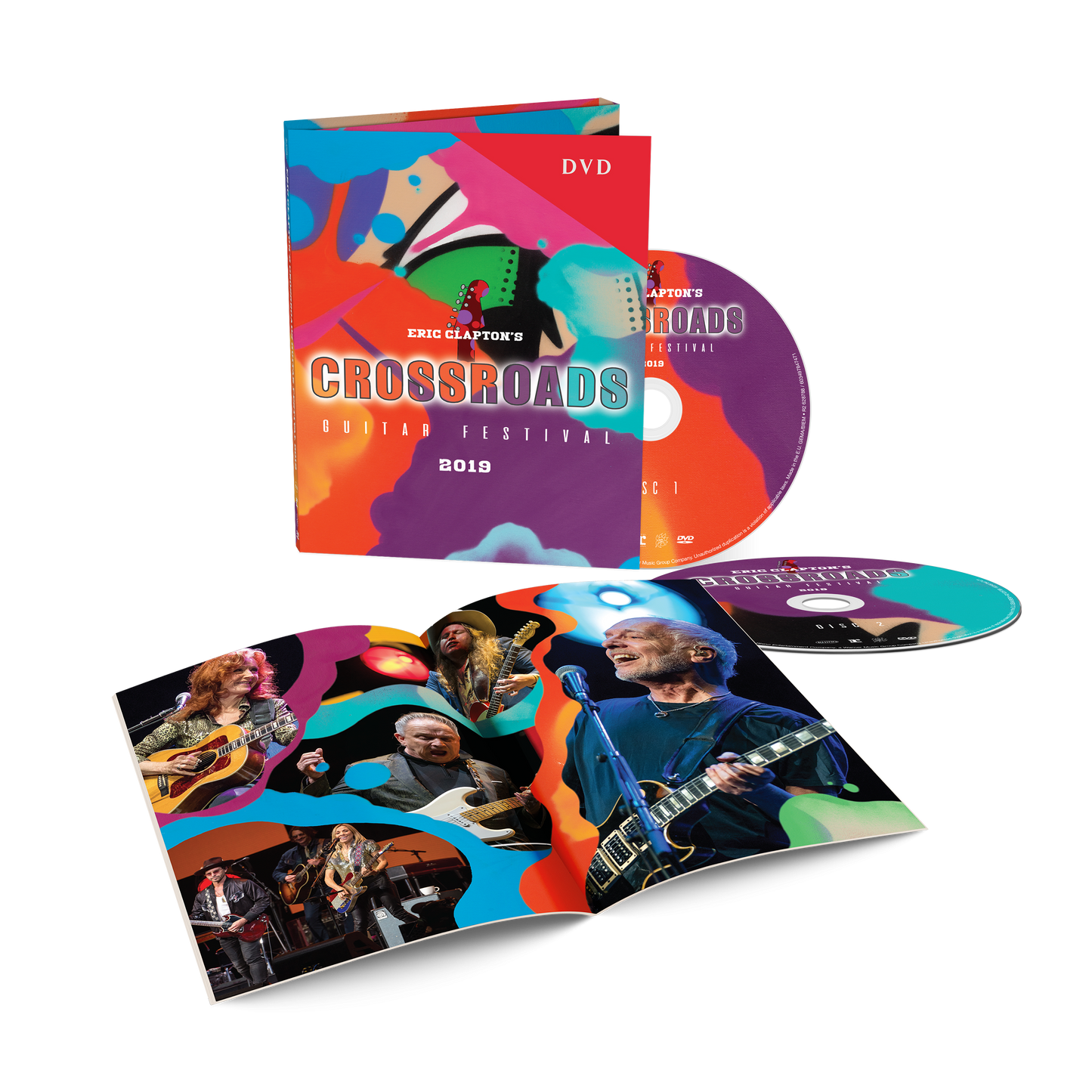 Eric Clapton’s Crossroads Guitar Festival 2019 2-DVD