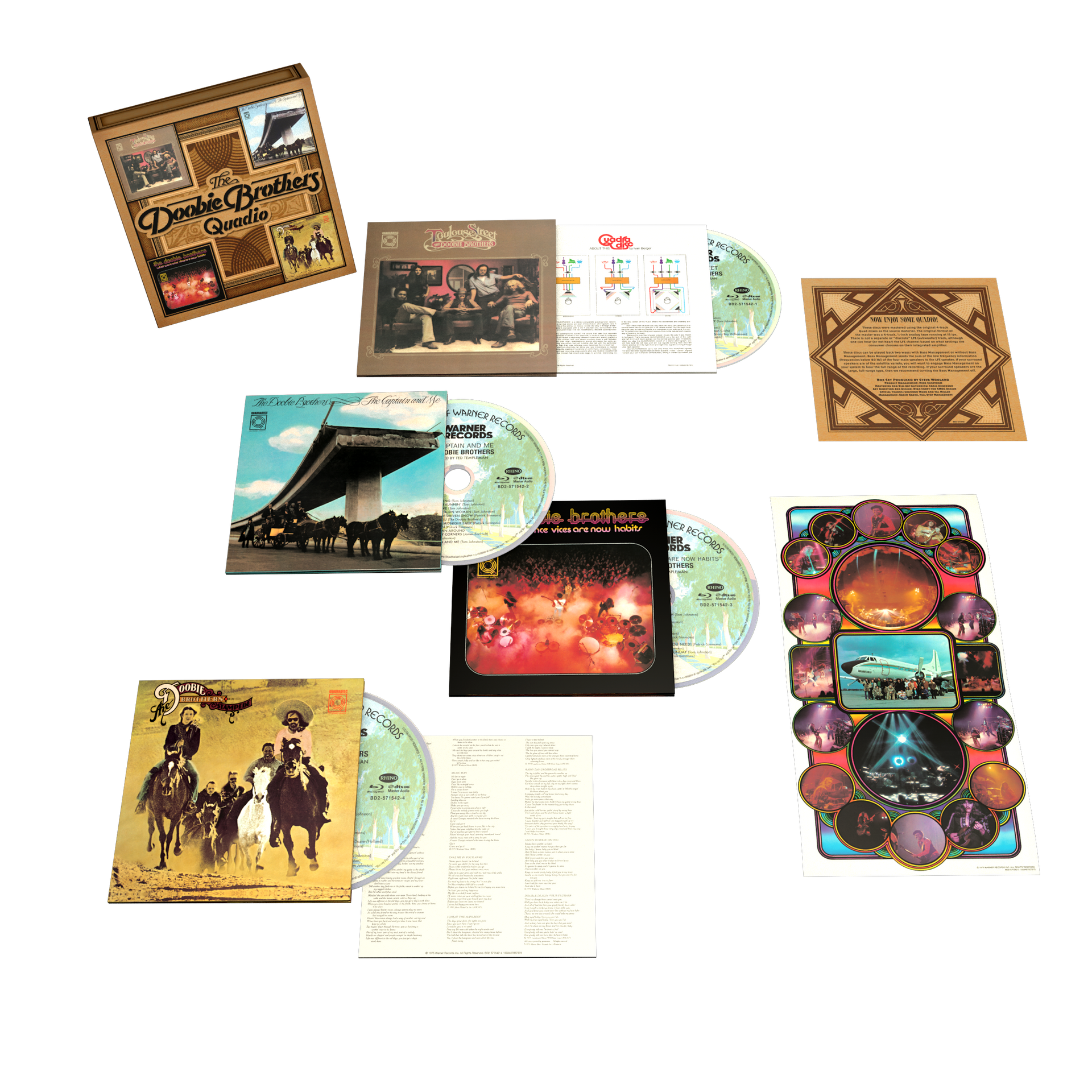 The Doobie Brothers: Quadio Boxed Set – Rhino