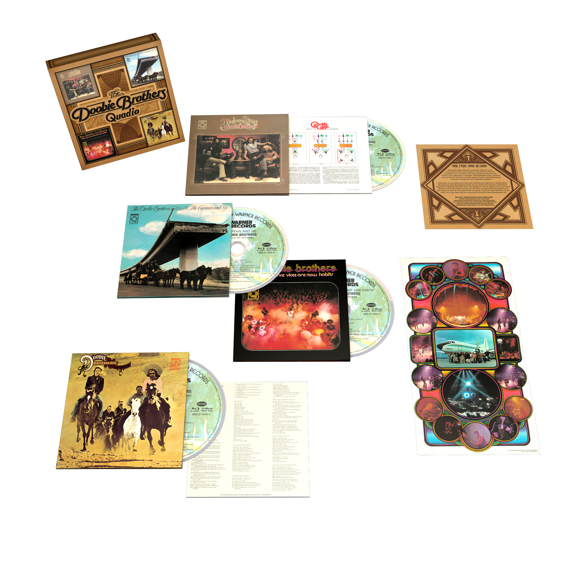 The Doobie Brothers: Quadio Boxed Set