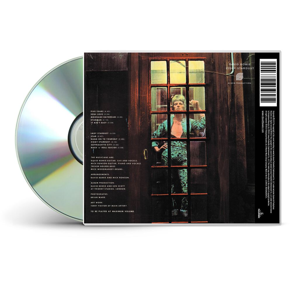 The Rise and Fall of Ziggy Stardust and the Spiders from Mars (1CD)
