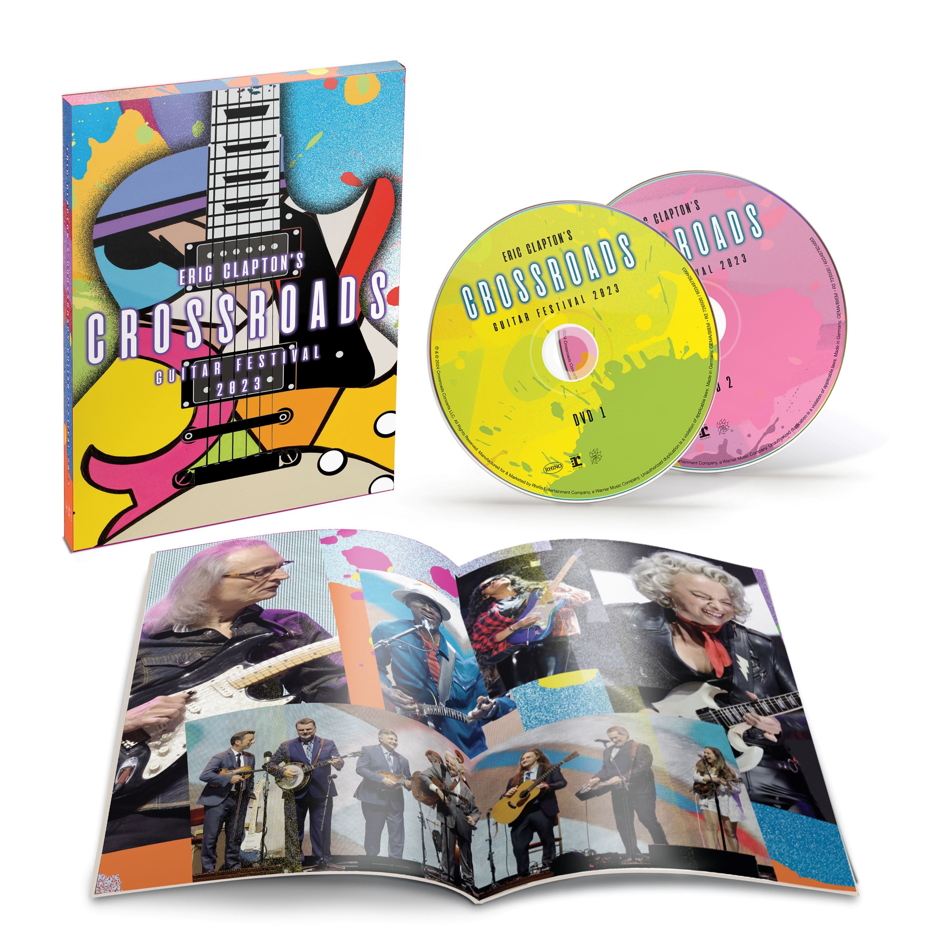 Eric Clapton's Crossroads Guitar Festival 2023 (2DVD) – Rhino