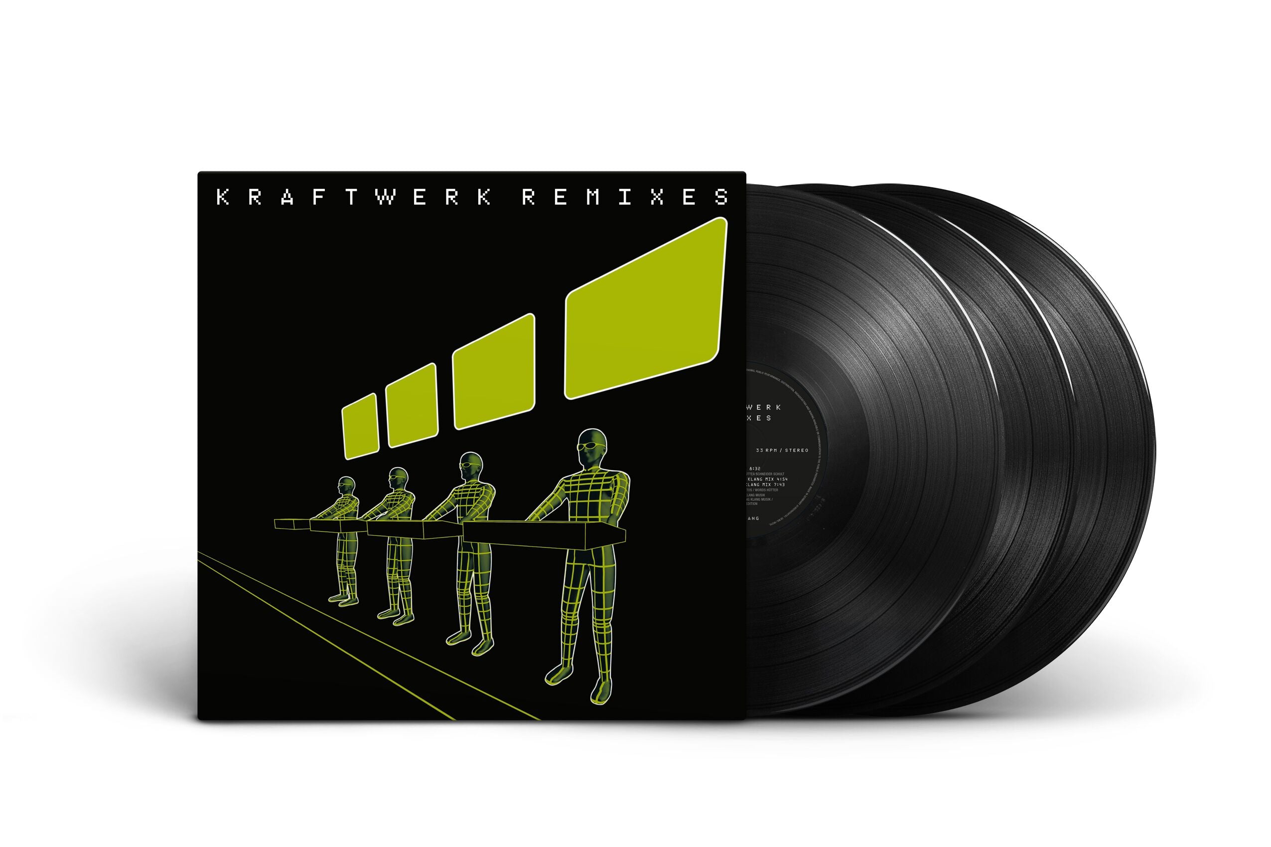 Kraftwerk Remixes 3disc レコード Kraftwerk: Remixes (3LP) – Rhino