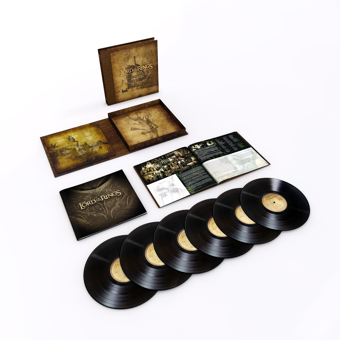 The Lord Of The Rings Trilogy - Original Motion Picture Soundtrack (6LP, Black Vinyl)
