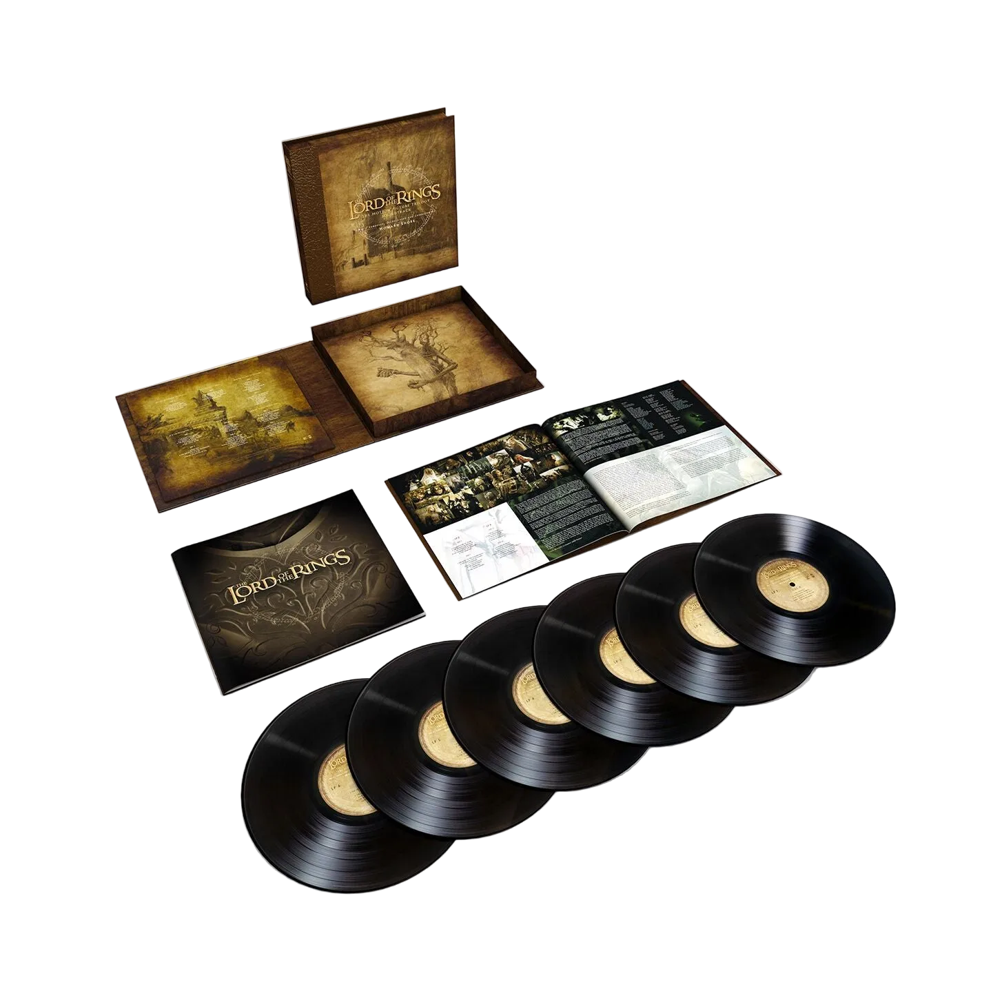 The Lord Of The Rings Trilogy - Original Motion Picture Soundtrack (6LP, Black Vinyl)