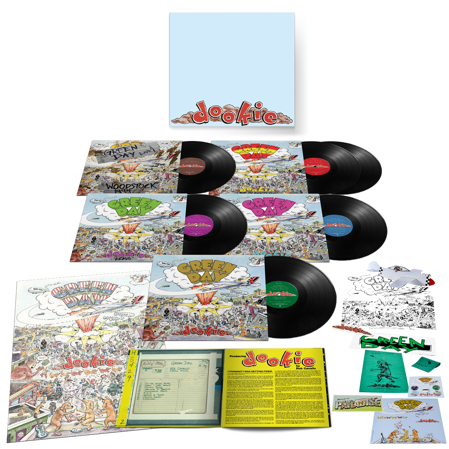 Dookie 30th Anniversary Black Vinyl Box Set