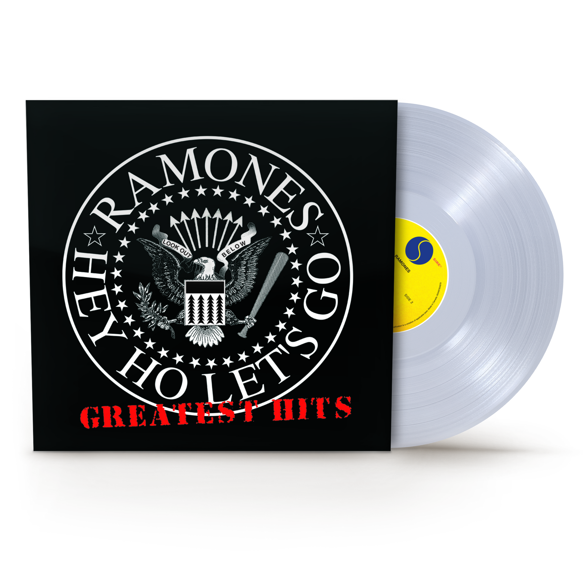 ラモーンズ「Greatest Hits」〈輸入盤（LPレコード）〉 ramones_greatest_hits_clearvin