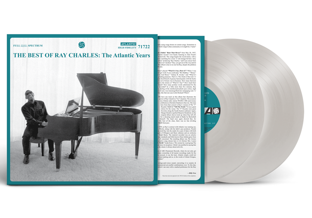 The Best Of Ray Charles: The Atlantic Years 2LP Blue Vinyl
