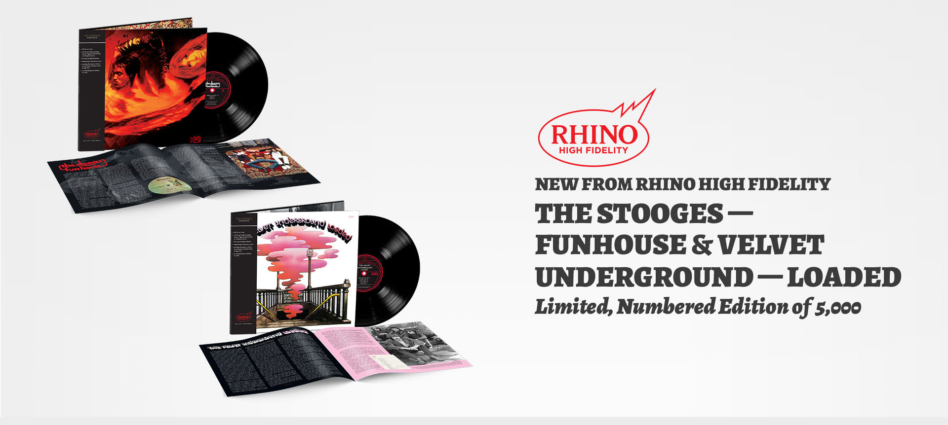 Rhino High Fidelity Presents: The Velvet Underground & The Stooges