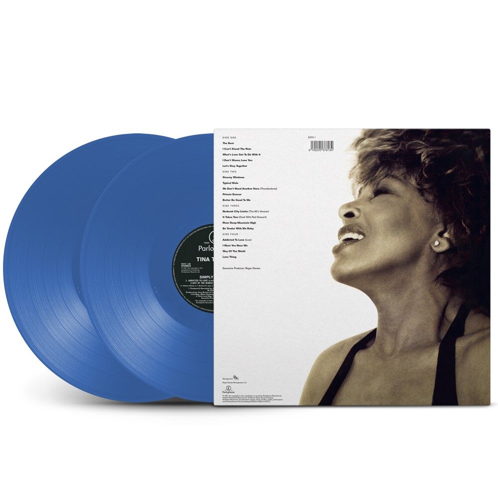Simply The Best Blue Vinyl 2LP
