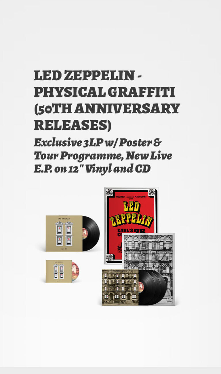 Led Zeppelin Physical Graffiti 50th Anniversary Release
