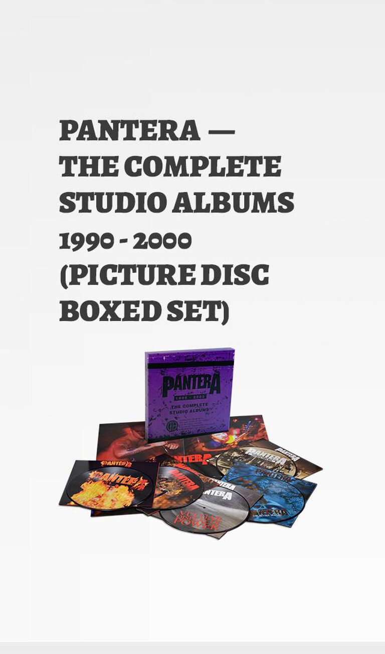Pantera The Complete Studio Albums 