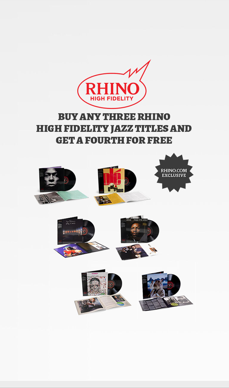 Rhino High Fidelity Promotion on Jazz Titles