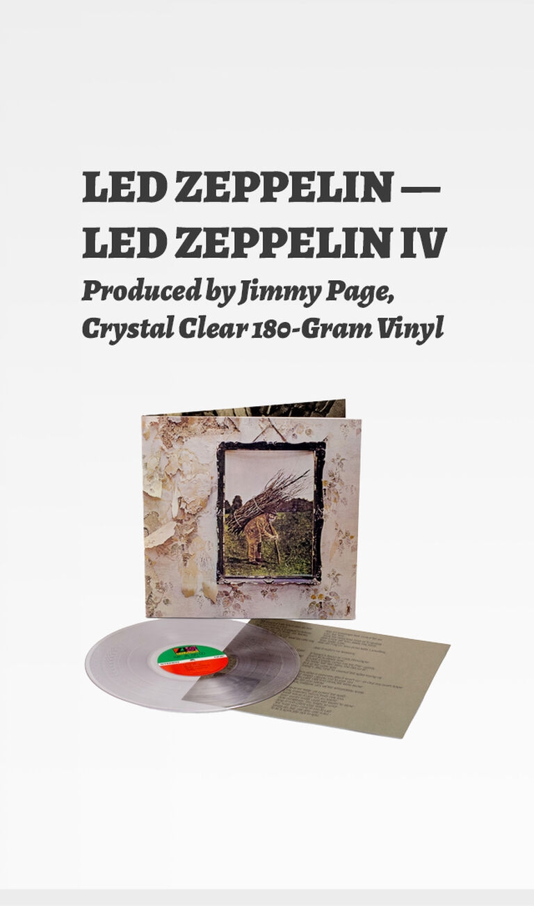 Led Zeppelin IV on Clear Vinyl