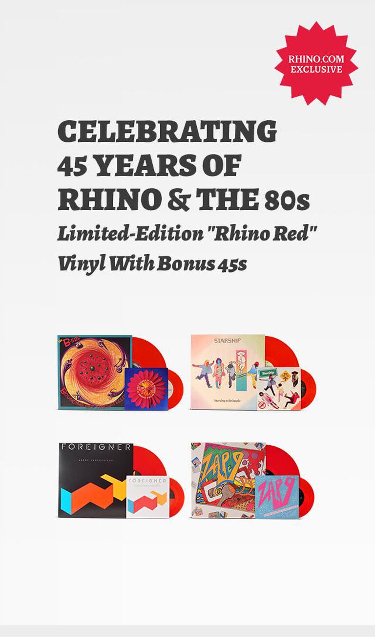 Rhino Reds 80s Vinyl