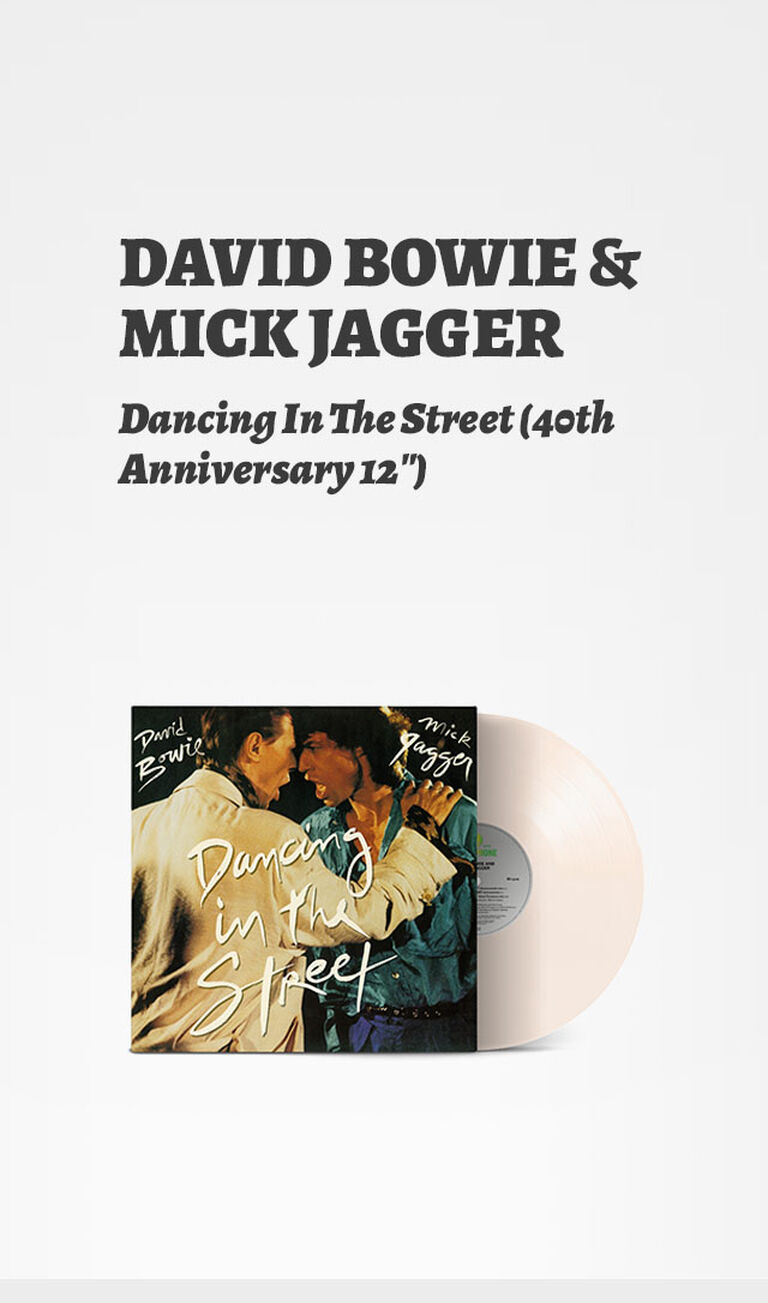 David Bowie & Mick Jagger Dancing in the Street