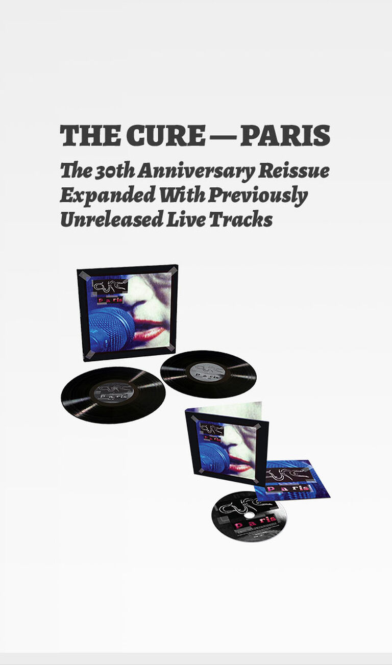 The Cure Paris 30th Anniversary Reissue