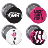 I Just Can't Stop It Button Set