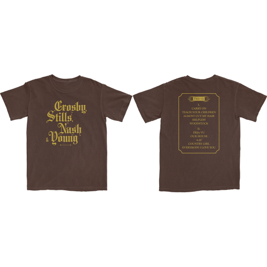 Déjà vu Organic T-Shirt (Brown)