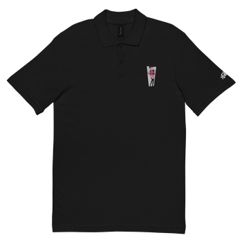 Beat Girl Embroidered Polo Shirt