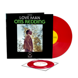 Love Man + Promo EP [Mono] 7"  (Rhino Red Vinyl)