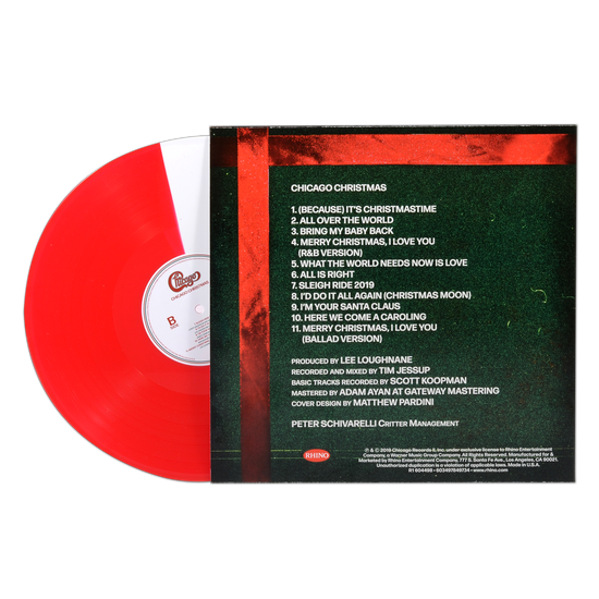 Christmas Red/White Vinyl