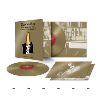 Ziggy Stardust and The Spiders From Mars: The Motion Picture Soundtrack (50th Anniversary Edition) [2LP Gold Vinyl]