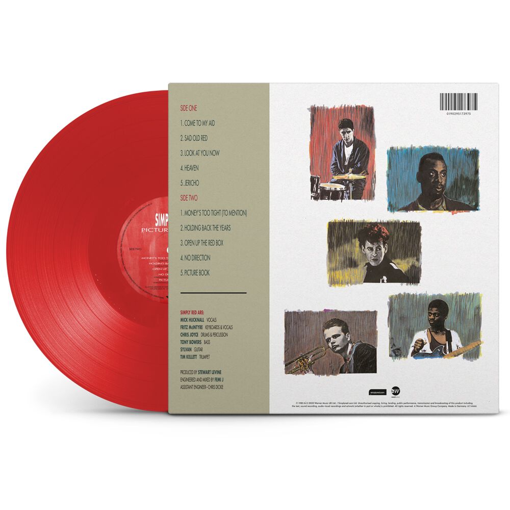 欧LP Simply Red Picture Book 0190295173975 simplyred.com, EastWest /00260 Simply Red - Picture Book - Amazon.com Music