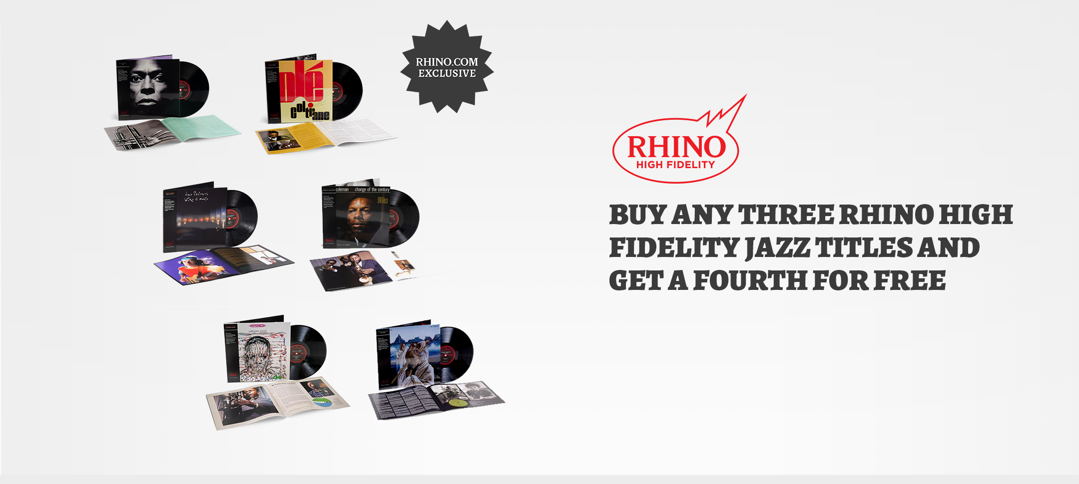 Rhino High Fidelity Jazz Bundle