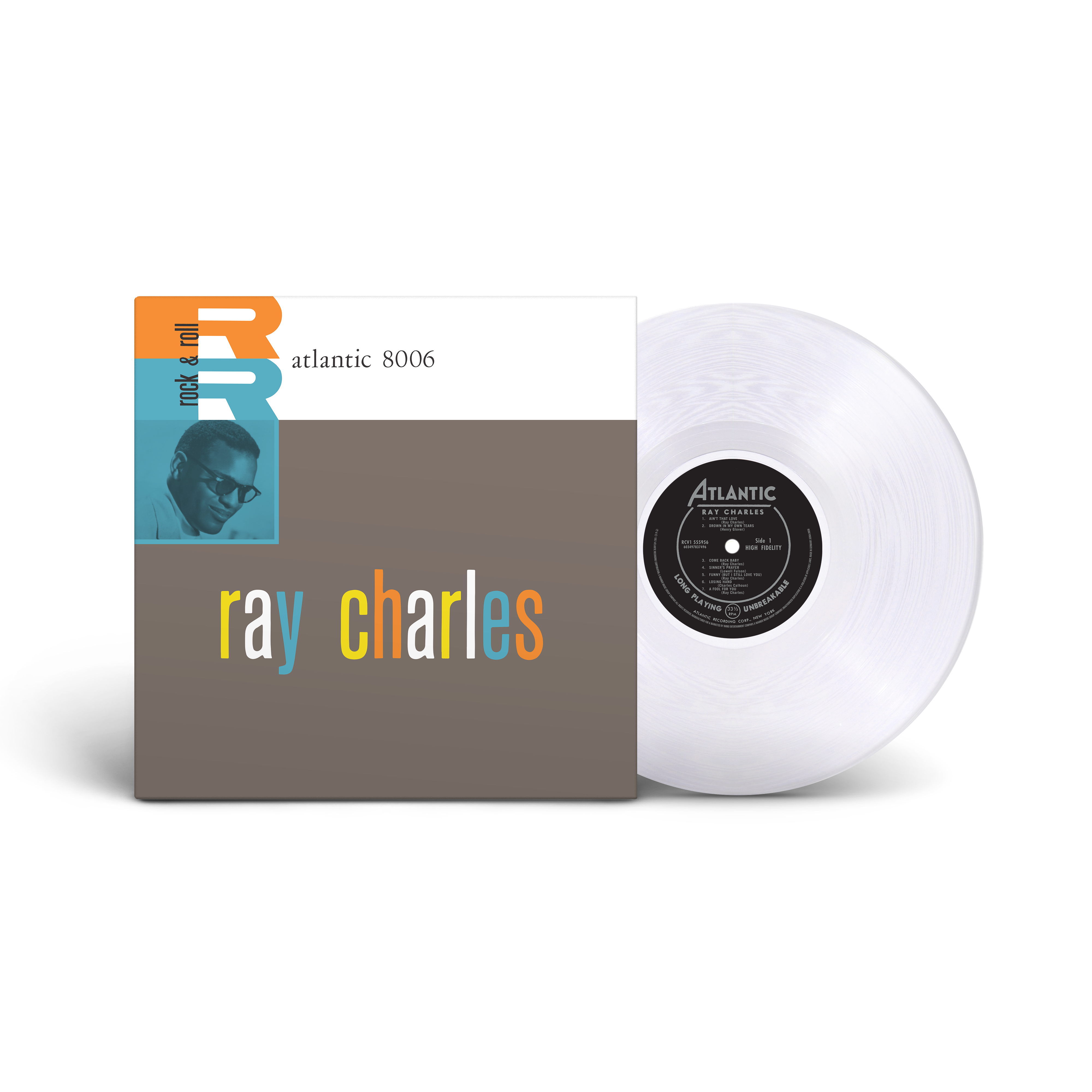 チェコ2LP Ray Charles The Best Of Ray Charles: The Atlantic Years (White  RCV171722WHITEV Atlantic, Rhino Reco 未開封 /00520 CHARLES, RAY - The Best Of Ray Charles: The Atlantic Years
