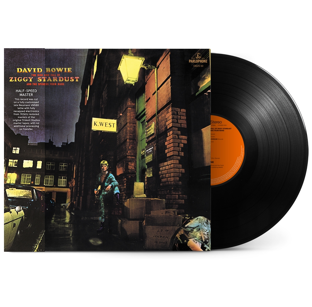 The Rise and Fall of Ziggy Stardust and the Spiders from Mars (50th  Anniversary Half Speed master)