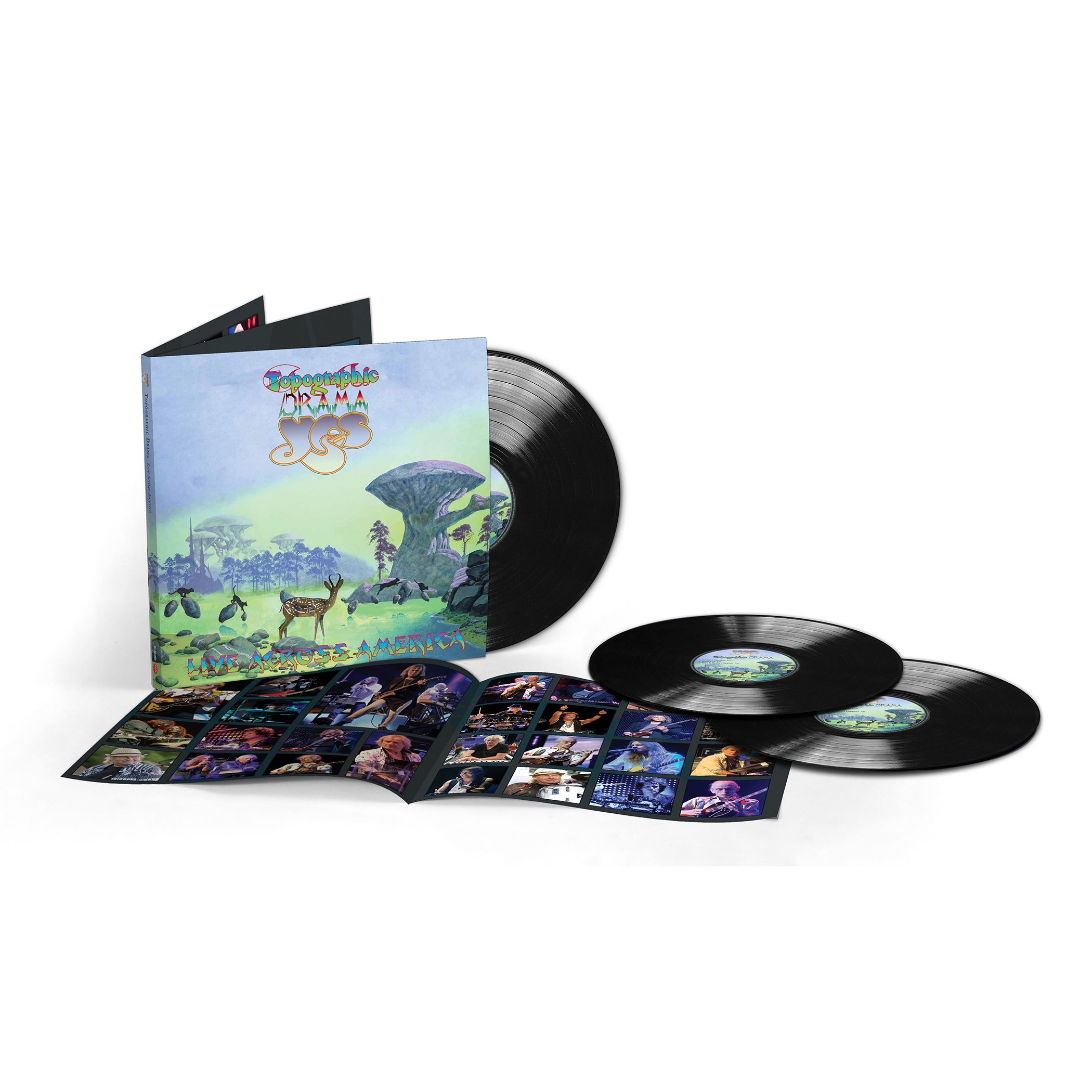 Topographic Drama - Live Across America (3LP) | Rhino